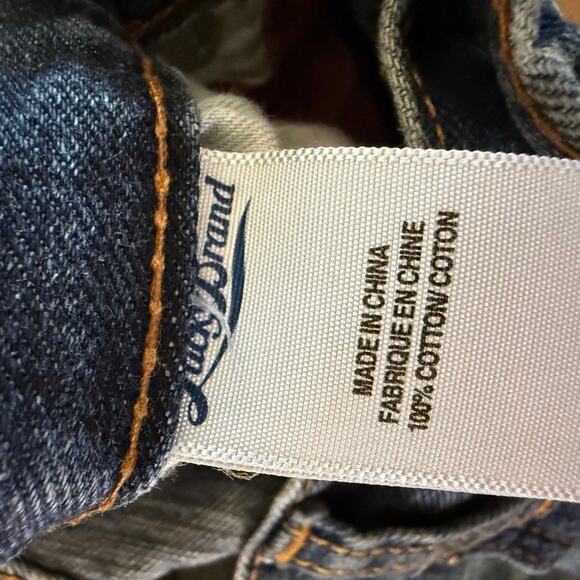 Lucky Brand Men's Jeans Blue 32x30 Denim Straight Fit - Picture 9 of 10